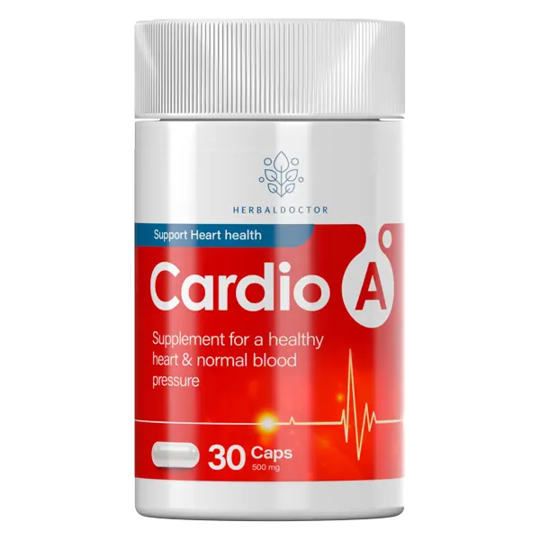 Suplemento natural Cardio A para la salud del corazón y la presión arterial