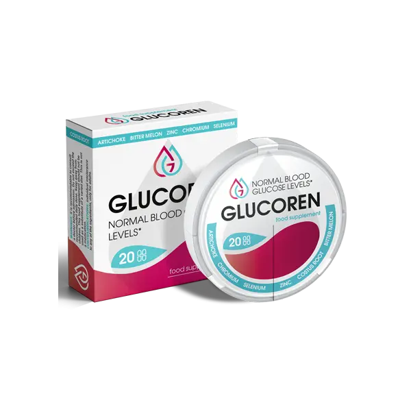 Glucoren Suplemento natural para mantener niveles normales de azúcar en sangre