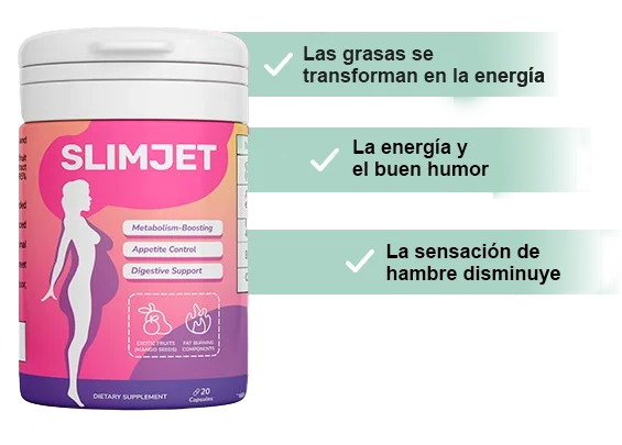 SlimJet : capsulas quemagrasas : te verde garcinia L-carnitina
